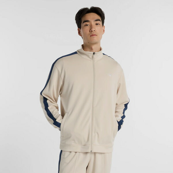 ニューバランスNewbalanceメンズトレーニングウェアジャージニットトラックジャケットAMJ51503-TWF部活