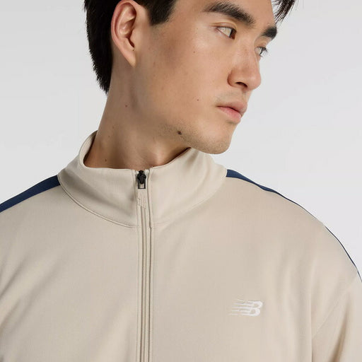 【ショップ限定エントリーでさらに+9倍】ニューバランスNewbalanceメンズトレーニングウェアジャージニットトラックジャケットAMJ51503-TWF部活