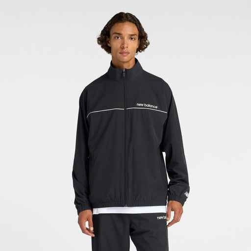 ニューバランスNEWBALANCEスポーツトレーニングウェアメンズBukatsuウーブントラックジャケット長袖裏メッシュ25FWAMJ53170
