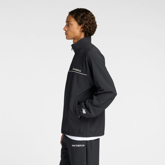 ニューバランスNEWBALANCEスポーツトレーニングウェアメンズBukatsuウーブントラックジャケット長袖裏メッシュ25FWAMJ53170