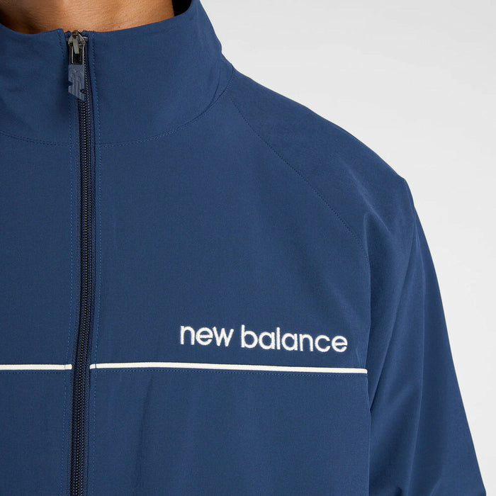 ニューバランスNEWBALANCEスポーツトレーニングウェアメンズBukatsuウーブントラックジャケット長袖裏メッシュ25FWAMJ53170