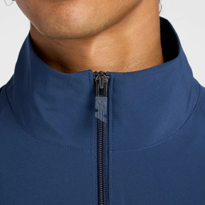 ニューバランスNEWBALANCEスポーツトレーニングウェアメンズBukatsuウーブントラックジャケット長袖裏メッシュ25FWAMJ53170