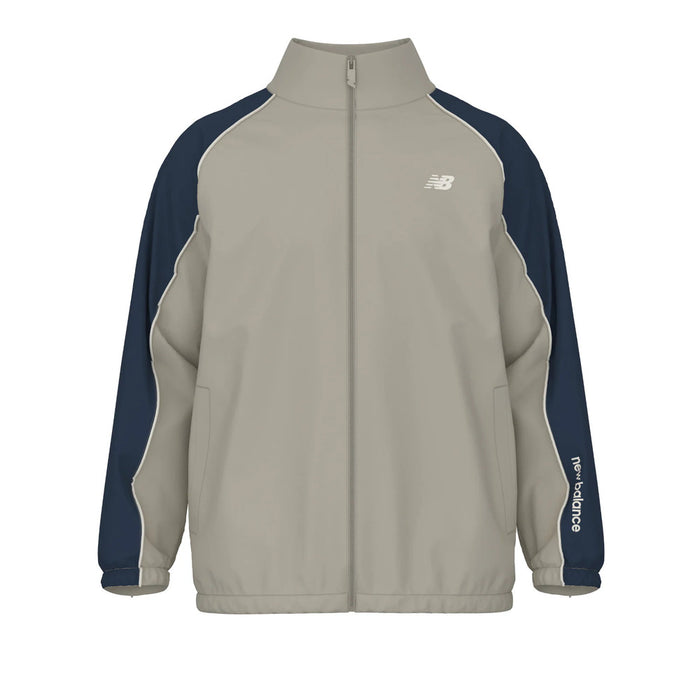 ニューバランスNEWBALANCEスポーツトレーニングウェアメンズBukatsuウーブントラックジャケット裏トリコット起毛25FWAMJ53171