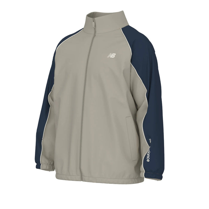 ニューバランスNEWBALANCEスポーツトレーニングウェアメンズBukatsuウーブントラックジャケット裏トリコット起毛25FWAMJ53171