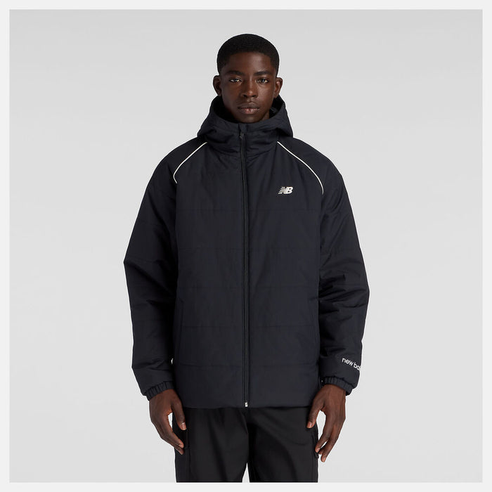 ニューバランスNEWBALANCEメンズパデッドジャケットショートコートフルジップAMJ53172