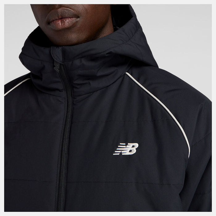 ニューバランスNEWBALANCEメンズパデッドジャケットショートコートフルジップAMJ53172