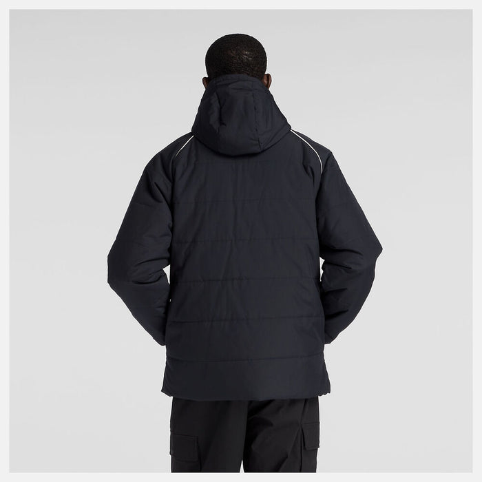 ニューバランスNEWBALANCEメンズパデッドジャケットショートコートフルジップAMJ53172