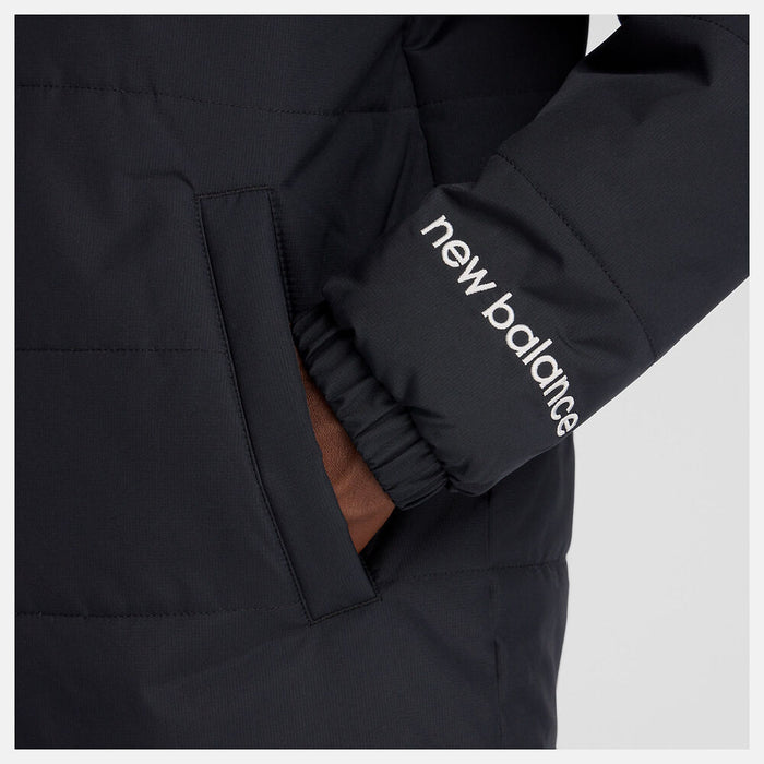 ニューバランスNEWBALANCEメンズパデッドジャケットショートコートフルジップAMJ53172