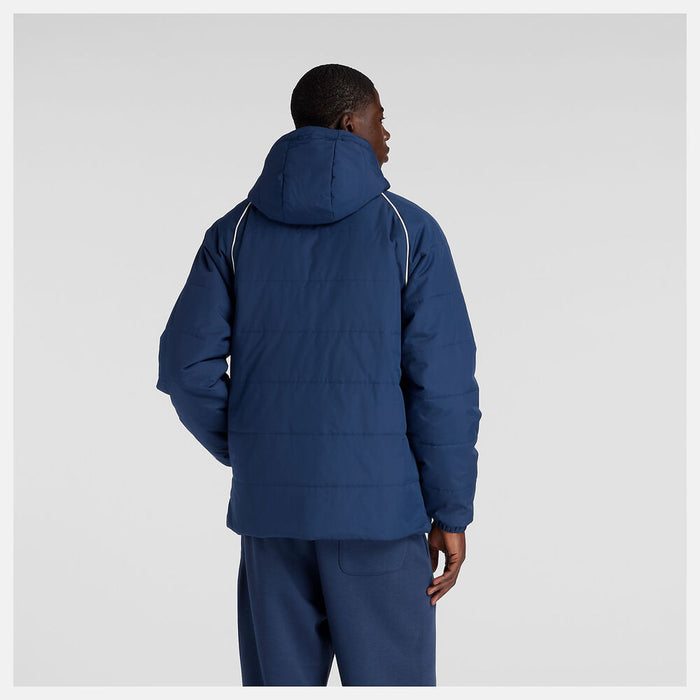 ニューバランスNEWBALANCEメンズパデッドジャケットショートコートフルジップAMJ53172