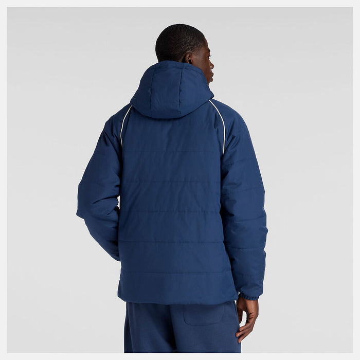 ニューバランスNEWBALANCEメンズパデッドジャケットショートコートフルジップAMJ53172