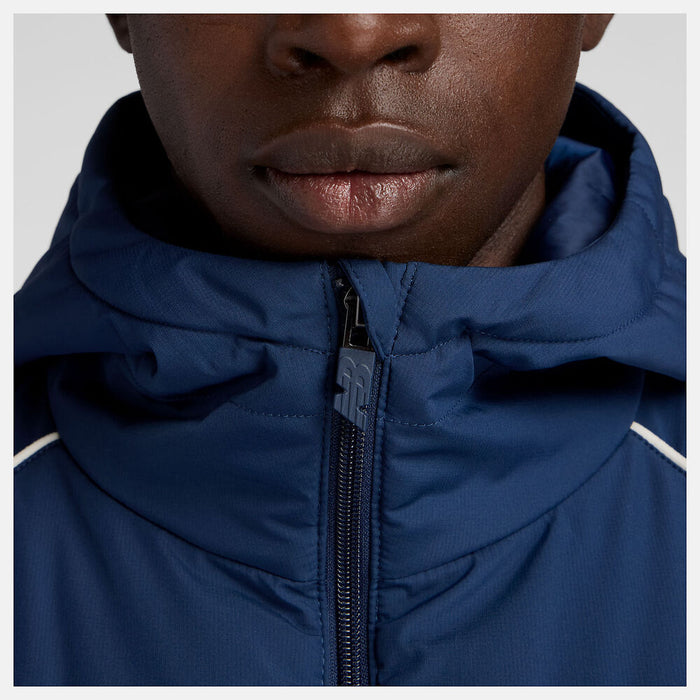 ニューバランスNEWBALANCEメンズパデッドジャケットショートコートフルジップAMJ53172