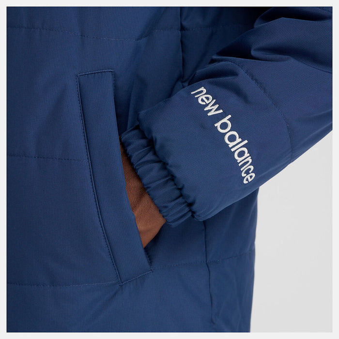 ニューバランスNEWBALANCEメンズパデッドジャケットショートコートフルジップAMJ53172