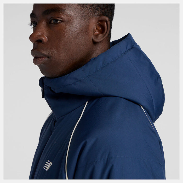 ニューバランスNEWBALANCEメンズパデッドジャケットショートコートフルジップAMJ53172