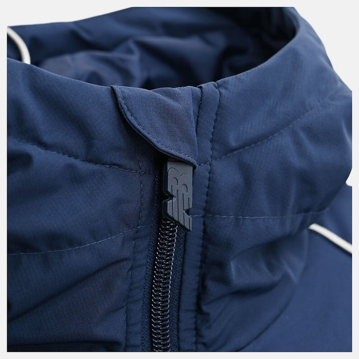 ニューバランスNEWBALANCEメンズパデッドジャケットショートコートフルジップAMJ53172