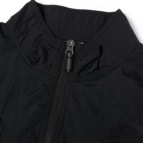 ニューバランスNewBalance裏メッシュBlackOutWindJacketAMJ55253サッカーフットサルウインドブレーカージップジャケットメンズ