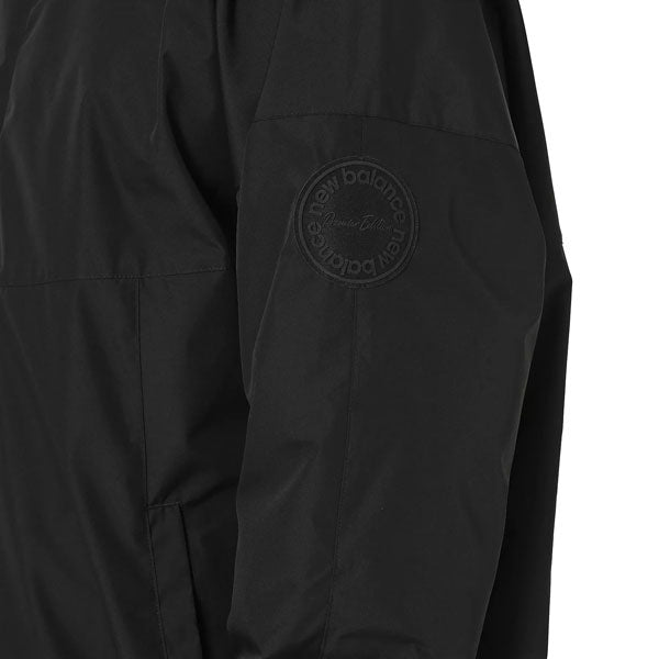 ニューバランスnewblanceブラックアウトパデッドコートAMJ55257サッカーフットサル中綿撥水フード付き