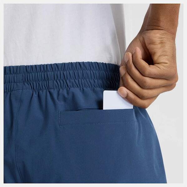 ニューバランスNewBalanceメンズハーフパンツワンポイントウーブンランニングスポーツウェアAMS51206-NNY