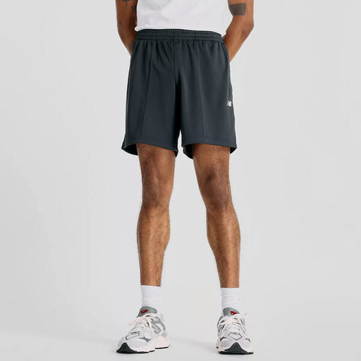 ニューバランスNewbalanceメンズトレーニングウェアニットショーツ7インチAMS51207-BKショートパンツ部活