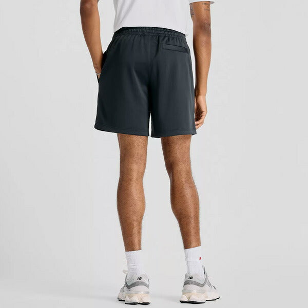 ニューバランスNewbalanceメンズトレーニングウェアニットショーツ7インチAMS51207-BKショートパンツ部活