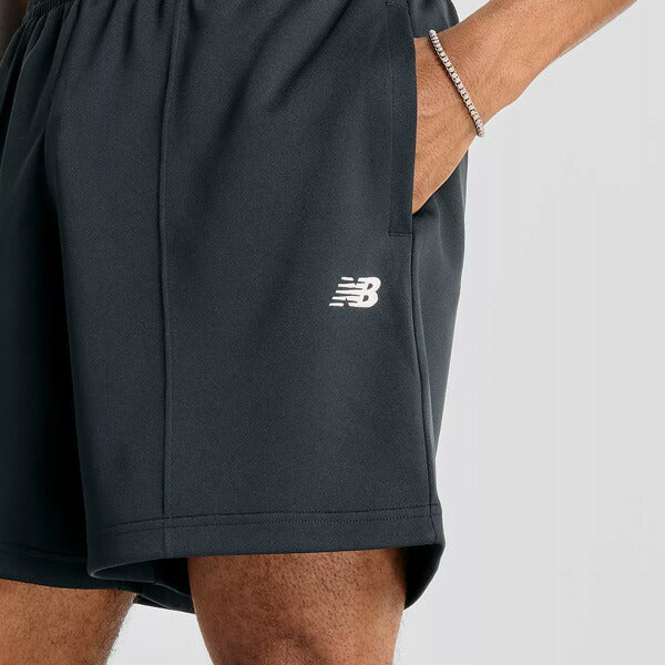 ニューバランスNewbalanceメンズトレーニングウェアニットショーツ7インチAMS51207-BKショートパンツ部活