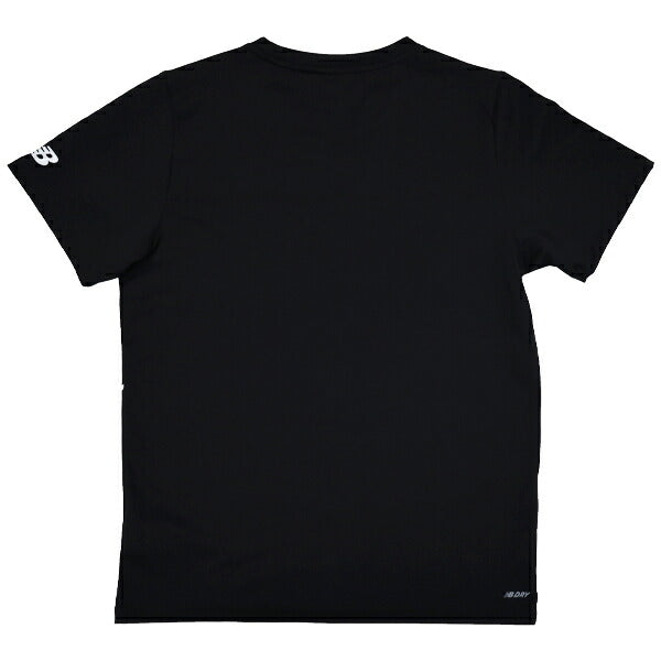 【ショップ限定エントリーでさらに+9倍】【ネコポス送料無料】ニューバランスTenacityビッグロゴショートスリーブTシャツメンズ半袖プラクティスシャツプラシャツ速乾性トレーニングAMT31078