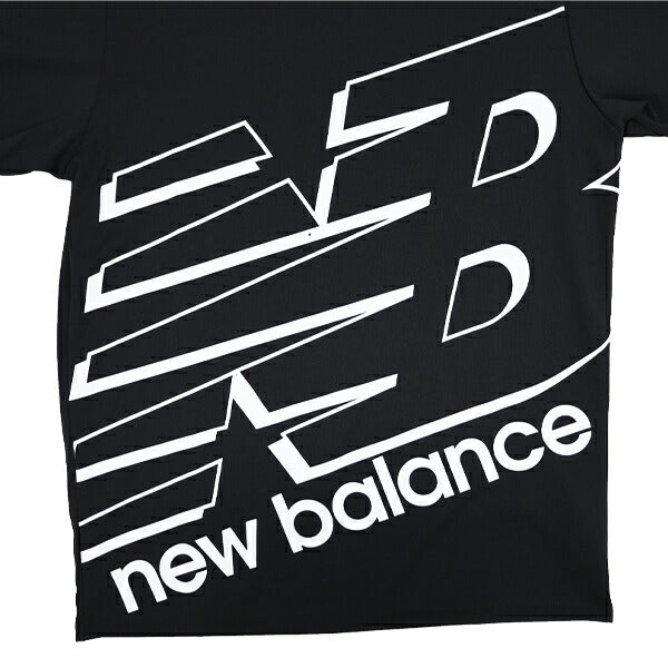 【ショップ限定エントリーでさらに+9倍】【ネコポス送料無料】ニューバランスTenacityビッグロゴショートスリーブTシャツメンズ半袖プラクティスシャツプラシャツ速乾性トレーニングAMT31078