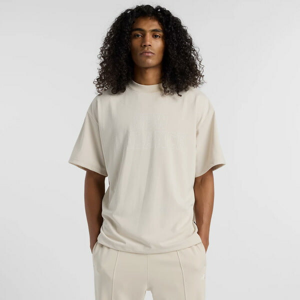 【ショップ限定エントリーでさらに+9倍】【ネコポス送料無料】ニューバランスNewbalanceメンズTシャツオーバーサイズズドショートスリーブAMT51509-TWF半袖