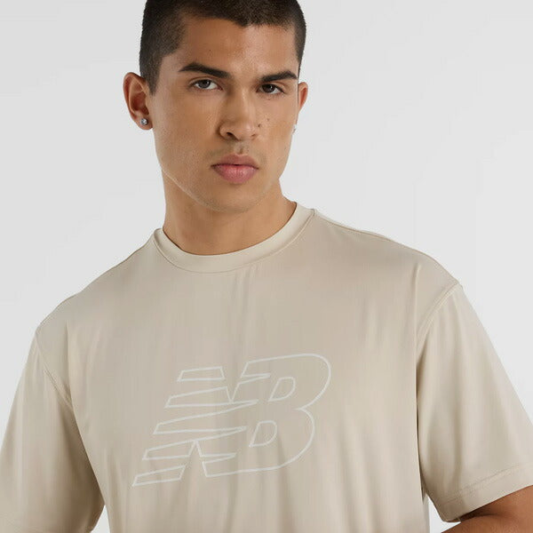 【ショップ限定エントリーでさらに+9倍】【ネコポス送料無料】ニューバランスNewbalanceメンズTシャツショートスリーブAMT51510-TWF半袖