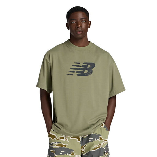 【ネコポス対応可】ニューバランスNewbalanceメンズ半袖TシャツスポーツウェアAMT53171-DIO