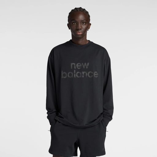 【ショップ限定エントリーでさらに+9倍】NEWBALANCEニューバランスメンズロングスリーブTシャツ長袖PERFORMANCETRAININGAMT53172-BK