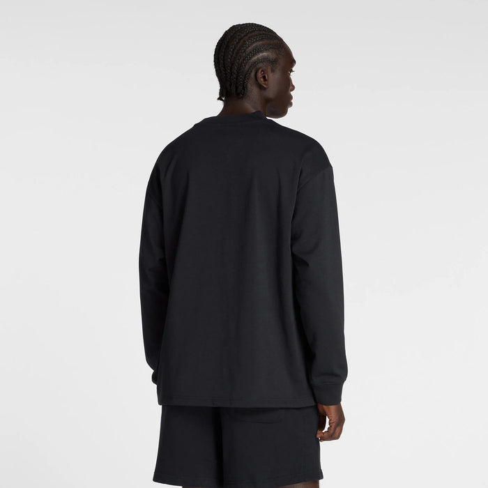 【ショップ限定エントリーでさらに+9倍】NEWBALANCEニューバランスメンズロングスリーブTシャツ長袖PERFORMANCETRAININGAMT53172-BK