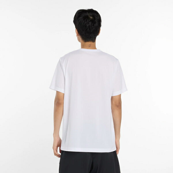 【ネコポス対応可】ニューバランスNewBalanceカラーブロックTシャツメンズ半袖シャツAMT53400-WT