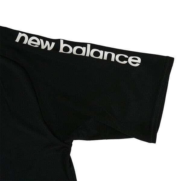【ショップ限定エントリーでさらに+9倍】【ネコポス送料無料】ニューバランスNewBalanceBlackOutFun&PlayEditionショートスリーブTシャツAMT55211サッカーフットサルプラシャツメンズ