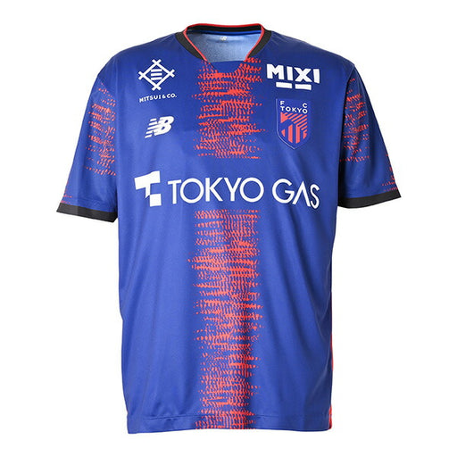 FC東京FCTOKYO2025レプリカホームユニフォームAMT55235HMEサッカーブルー半袖ニューバランスNewBalance
