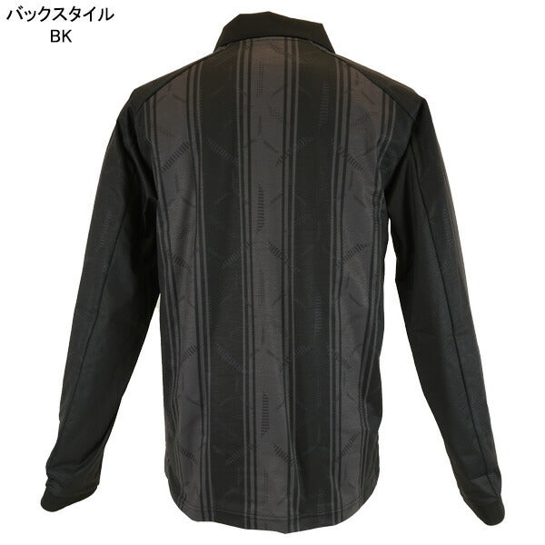 ニューバランスNewBalanceGraphicPoloLongSleeveT-ShirtAMT55252サッカーフットサルプラシャツ長袖メンズ