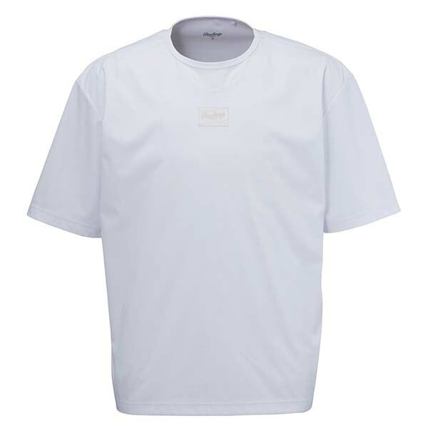 【ショップ限定エントリーでさらに+9倍】ローリングスRAWLINGS一般野球HYPERFIELDショートスリーブレイヤーAOS12HF01S-W半袖Tシャツオーバーサイズ