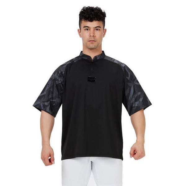 【ショップ限定エントリーでさらに+9倍】【ネコポス送料無料】ローリングスRawlings野球ブラックレーベルHYPERFIELDショートスリーブレイヤーAOS13HF01ZSトレーニングベースボールシャツ