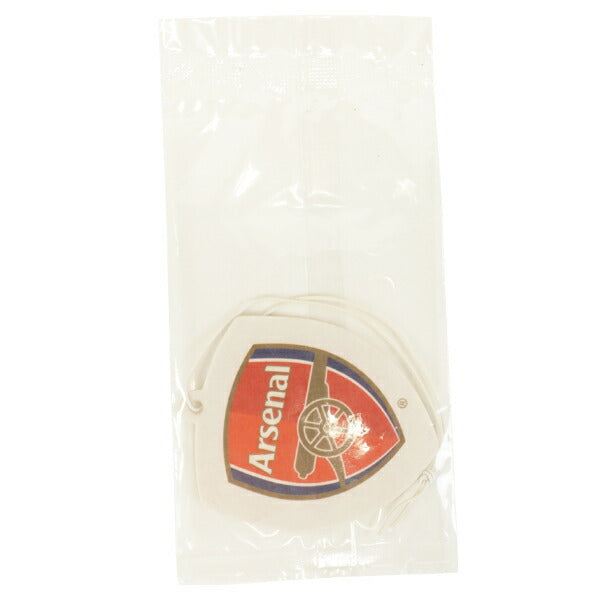 【ネコポス対応可】アーセナルオフィシャルエアフレッシュナークレスト3点セットARS-3PK-AIRFRESHサッカーサポーターグッズ芳香剤車向けレッド
