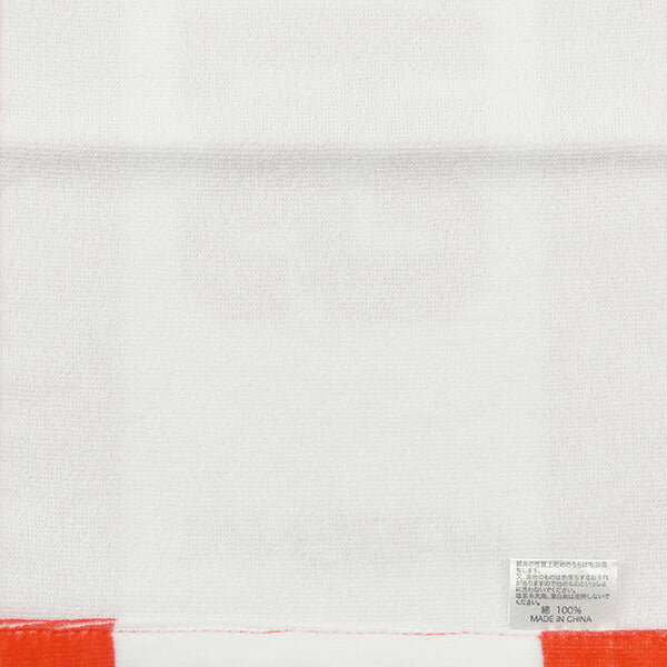 アーセナルオフィシャルARSタオルマフラーARS54652サッカー109×20cmサポーターグッズレッドホワイト