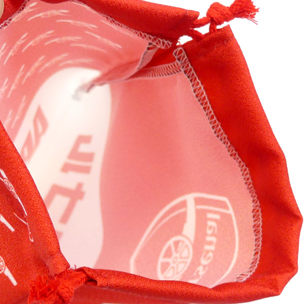 【ショップ限定エントリーでさらに+9倍】【ネコポス対応可】アーセナルFCオフィシャル巾着袋ARS54884サッカープレミアリーグサポーターグッズ