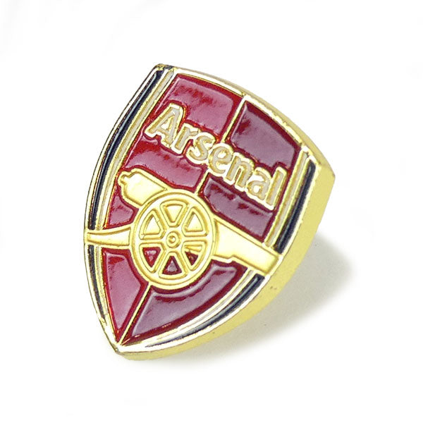 【ネコポス対応可】アーセナルFCクレセントバッジピンバッジARS_BADGEサッカープレミアリーグサポーターグッズ