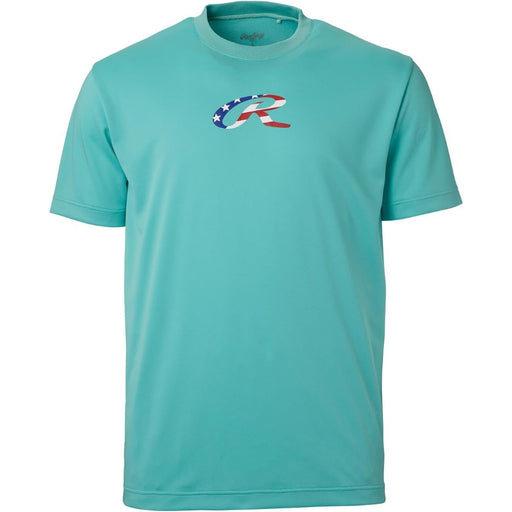 【ネコポス対応可】ローリングスRAWLINGS野球メンズロゴプリントTシャツ半袖AST16S04AST16S04