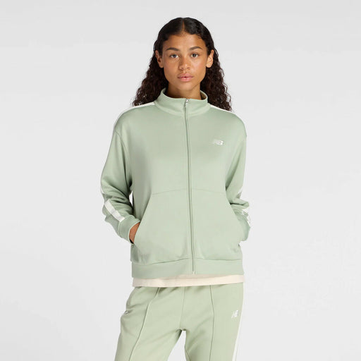 NEWBALANCEニューバランスレディースニットトラックジャケットジャージ長袖AWJ51505-GAS