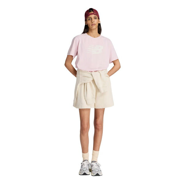 【ネコポス対応可】ニューバランスNewbalanceレディース半袖TシャツオーバーサイズAWT53170-RSG