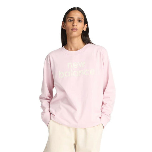 【ショップ限定エントリーでさらに+9倍】NEWBALANCEニューバランスレディースリラックスロングスリーブTシャツ長袖AWT53171-RSG