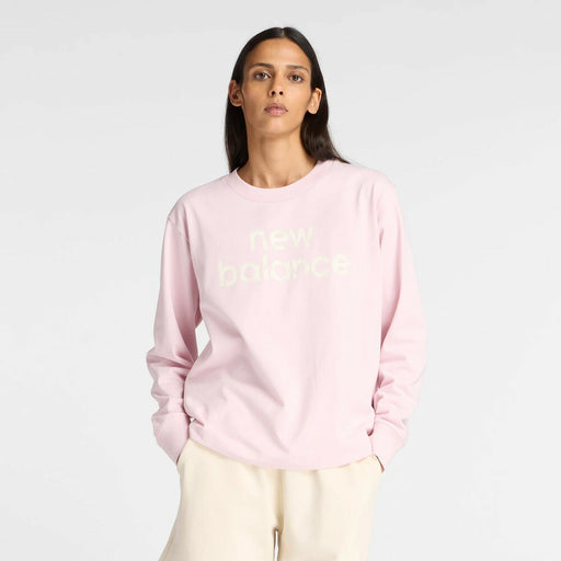 【ショップ限定エントリーでさらに+9倍】NEWBALANCEニューバランスレディースリラックスロングスリーブTシャツ長袖AWT53171-RSG