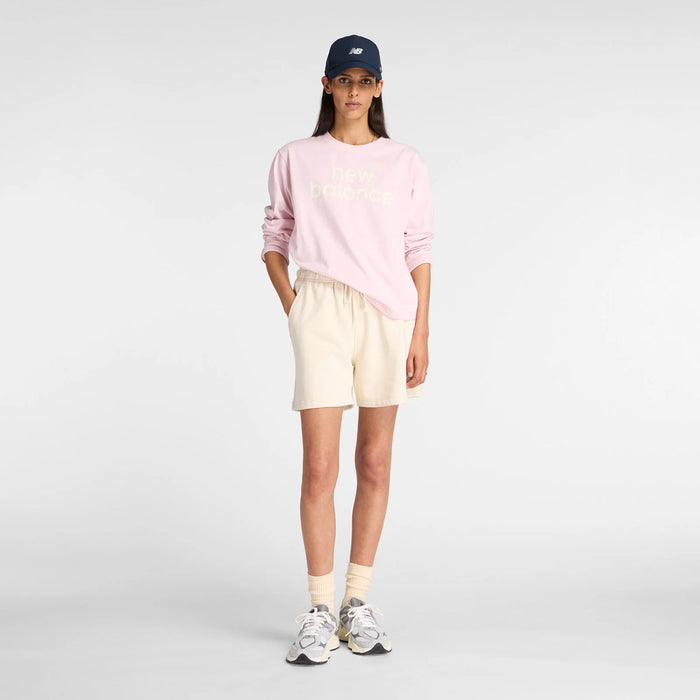 【ショップ限定エントリーでさらに+9倍】NEWBALANCEニューバランスレディースリラックスロングスリーブTシャツ長袖AWT53171-RSG