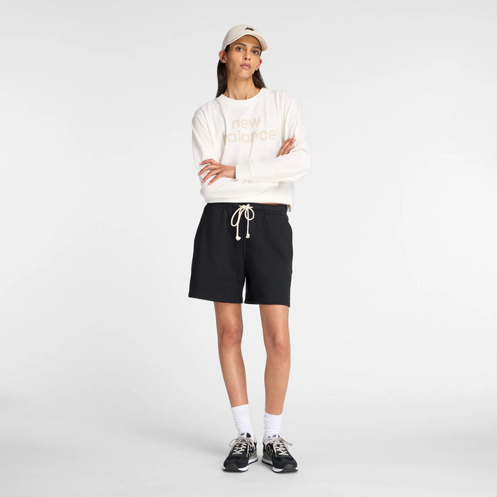 【ショップ限定エントリーでさらに+9倍】NEWBALANCEニューバランスレディースリラックスロングスリーブTシャツ長袖AWT53171-SST