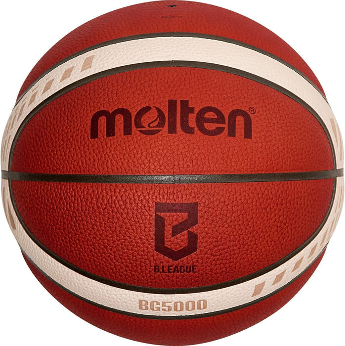 モルテン大人バスケットボール7号球B.LEAGUEBG5000公式試合球大会フリースロー球扱いB7G5000BL2