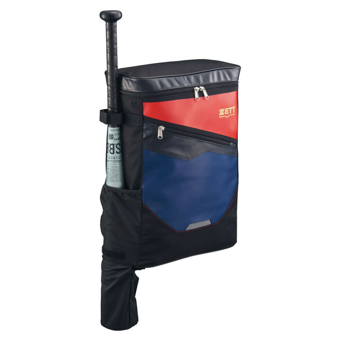 ZETTゼット野球ジュニア少年用デイパックバックパック試合練習トレーニングバット収納可能BA1523H